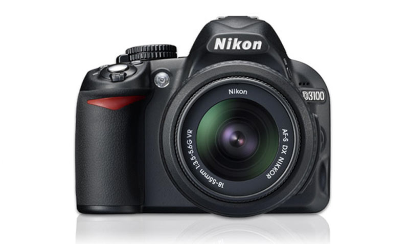 DSLR Nikon D3100 pour filmer un clip