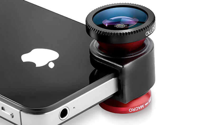 Optique iphone 4S olloclip 3 en 1