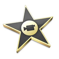 Logo du logiciel de montage gratuit iMovie d'Apple