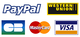 Ce site propose le paiement sécurisé par carte bancaire ou compte paypal via le service paypal